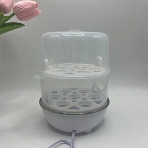 2-Tier Egg Boiler Cooker Large 14 Egg Capacity Rapid Egg Maker Auto Off